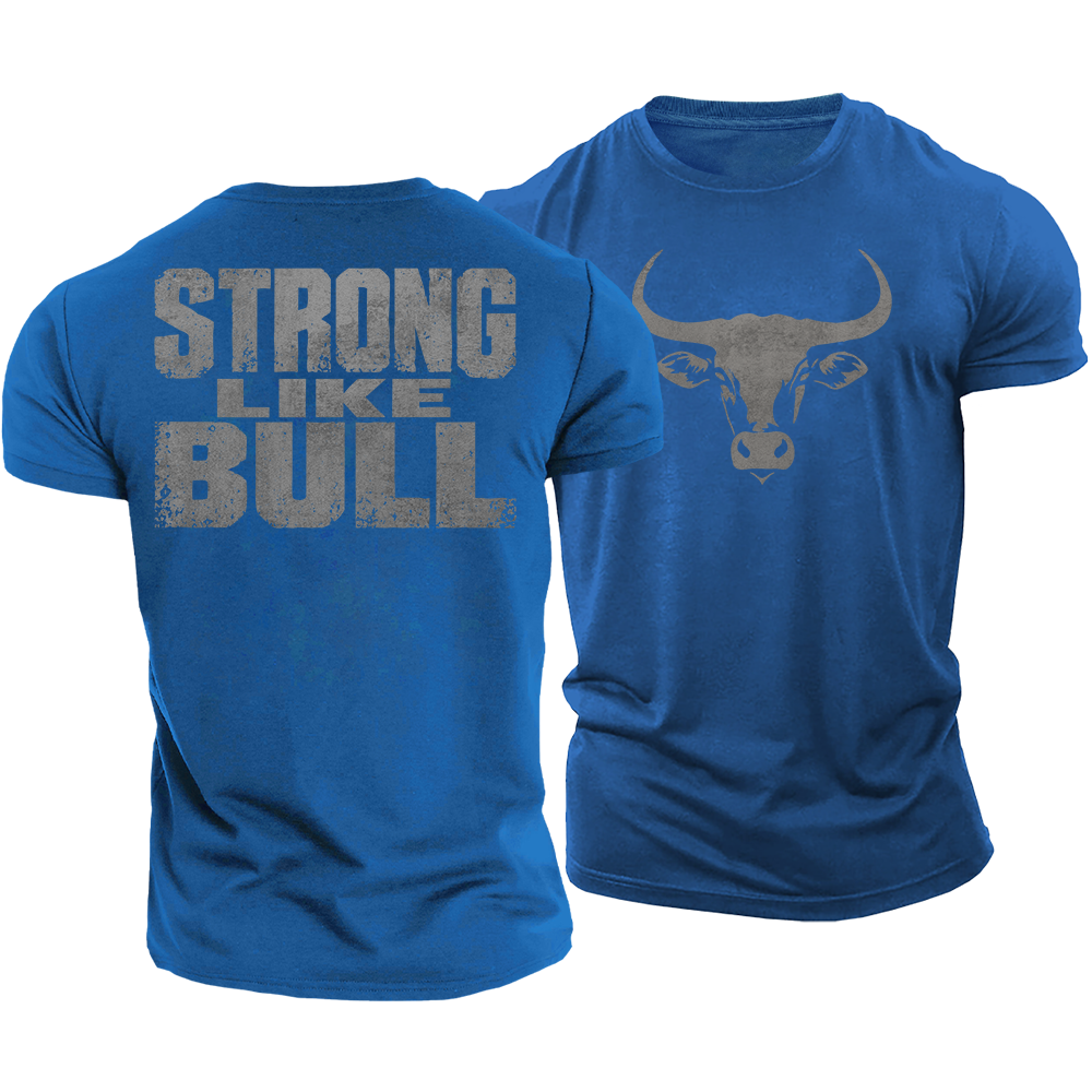 Bull Strength Cotton T-Shirt