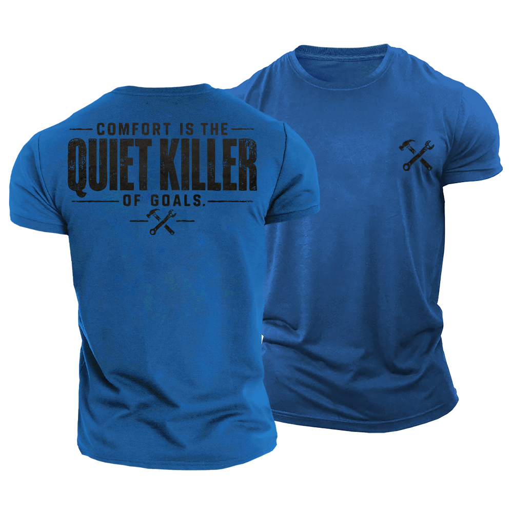 Comfort Kills Goals Cotton T-Shirt