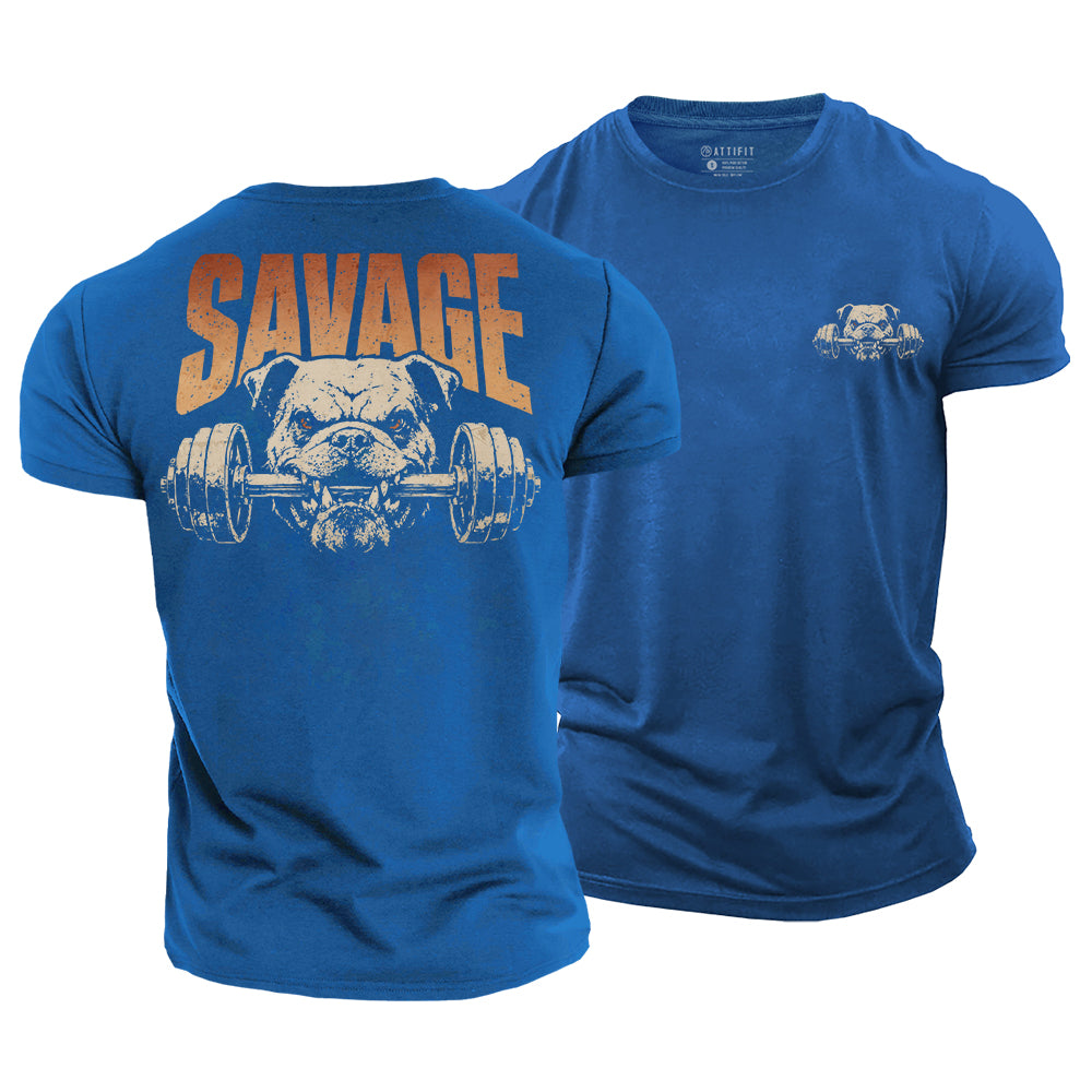 Heavy Iron Savage Cotton T-Shirt