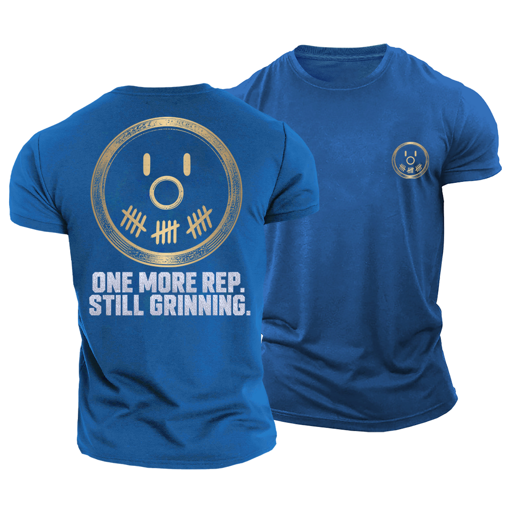 One More Rep Cotton T-Shirt