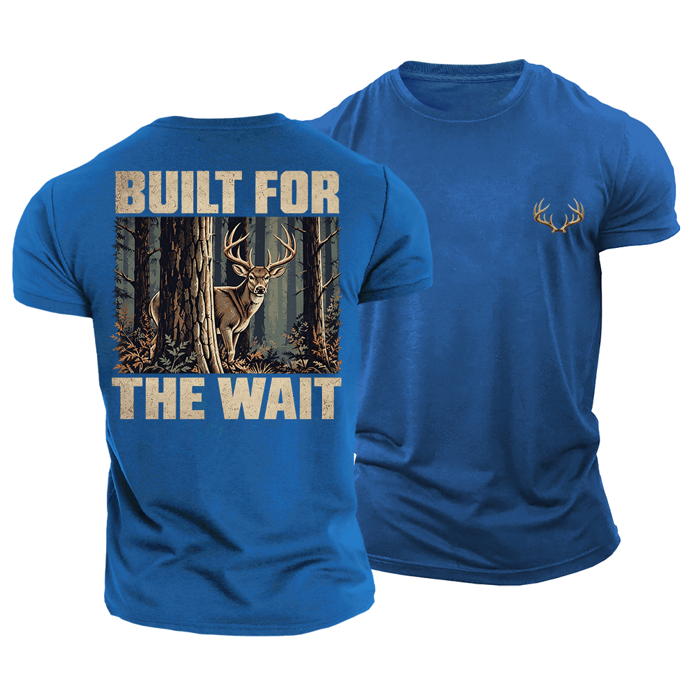 Built For The Wait Cotton T-Shirt