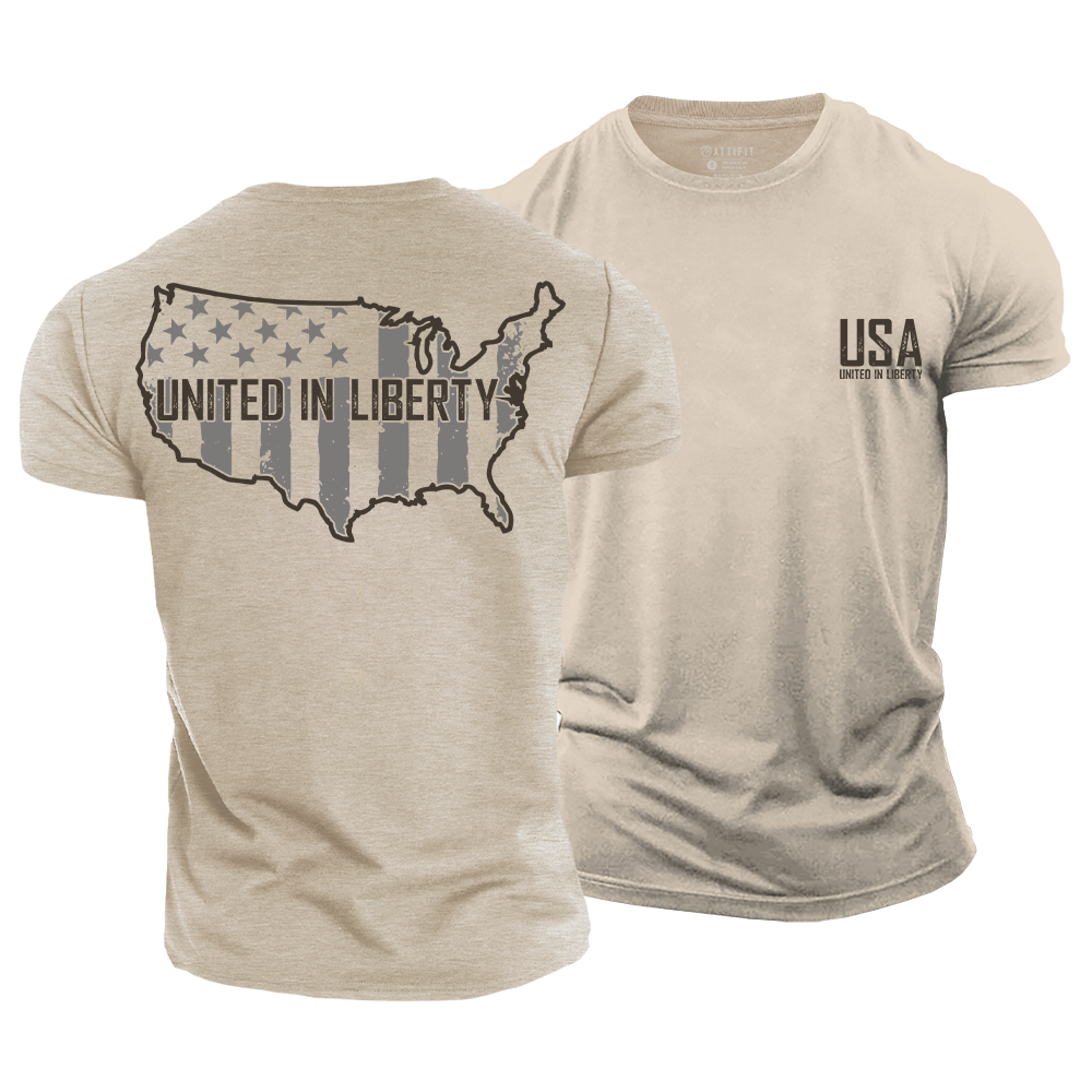 United in Liberty Cotton T-Shirt