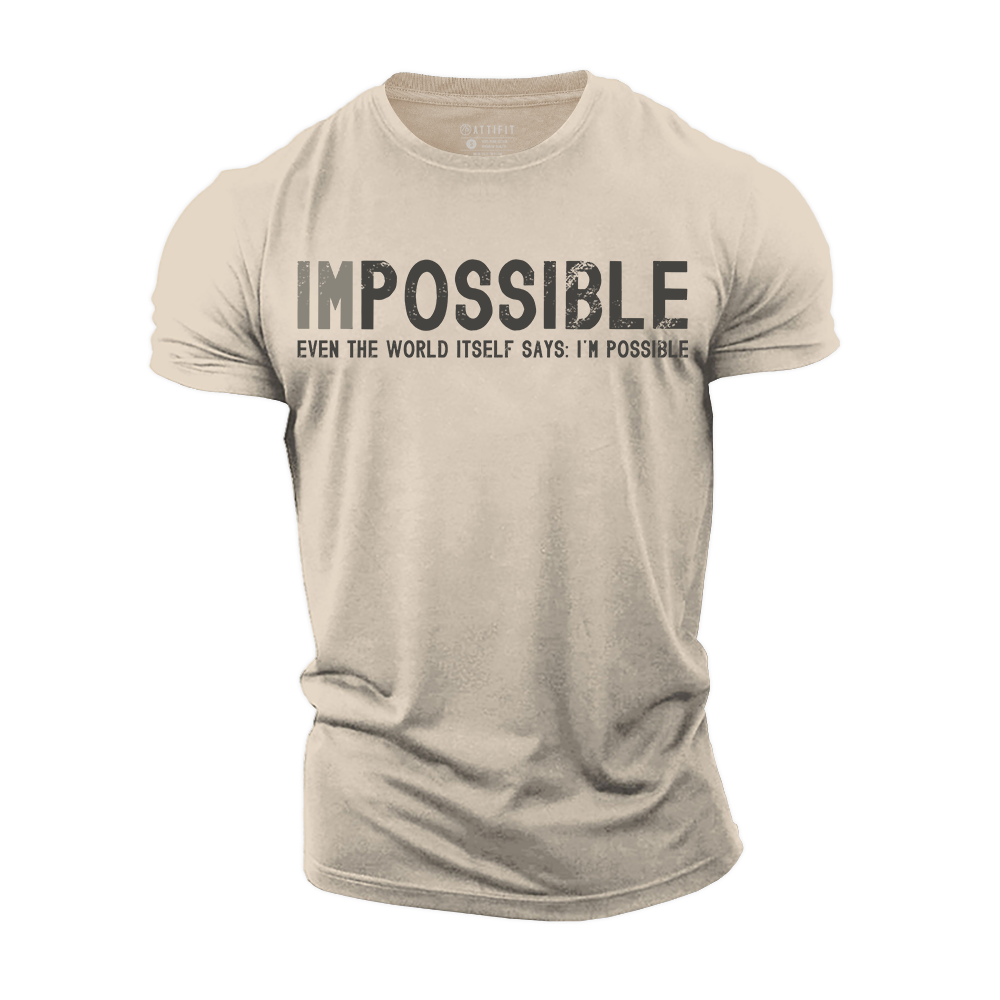 Impossible Cotton T-Shirt