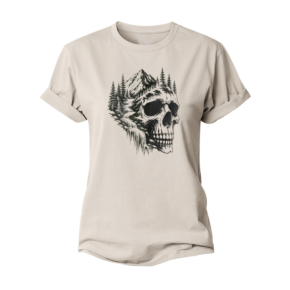 Mountain Skull Wilderness Women's Cotton T-Shirt
