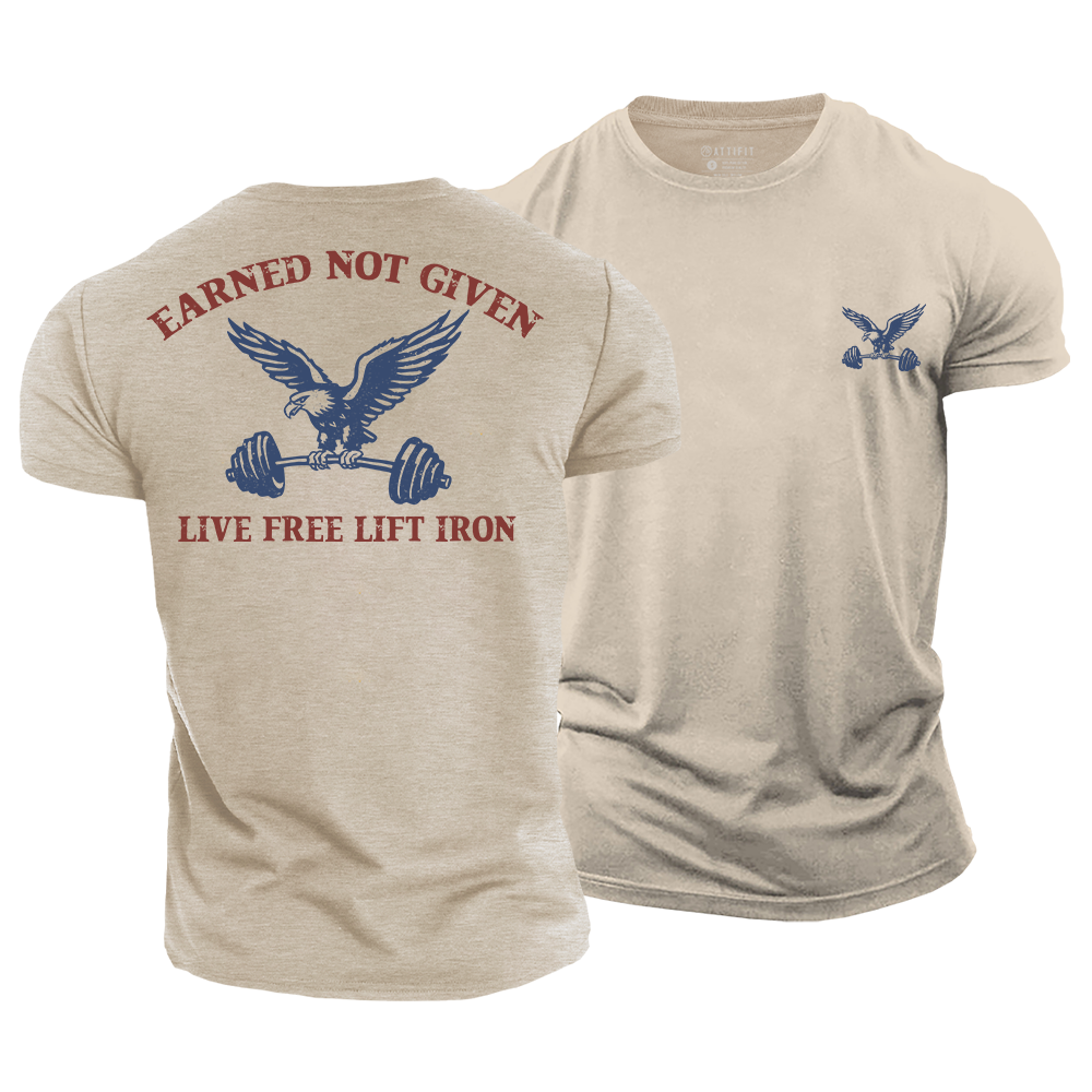 Strength of Eagles Cotton T-Shirt