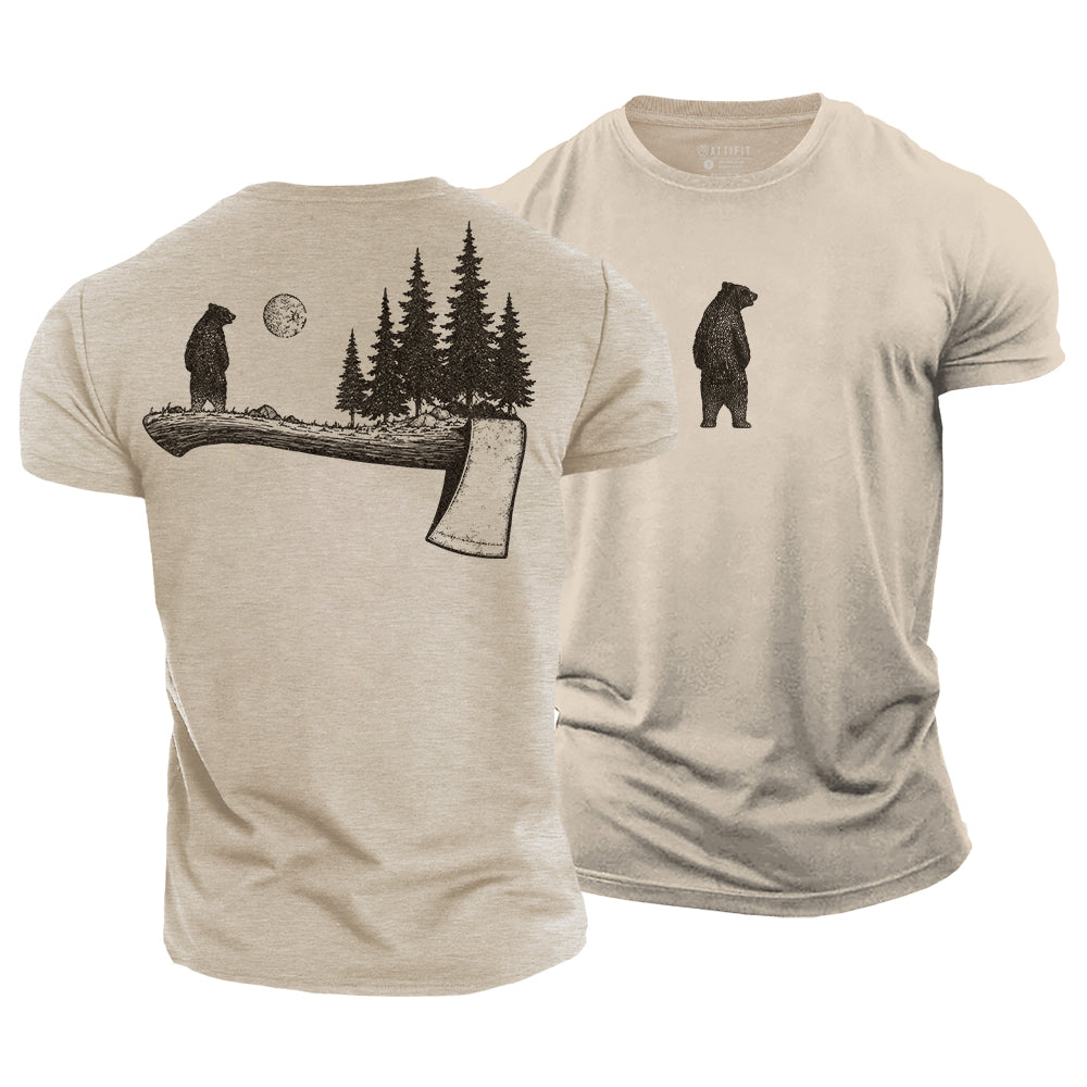 Axe And Wild Cotton T-Shirt