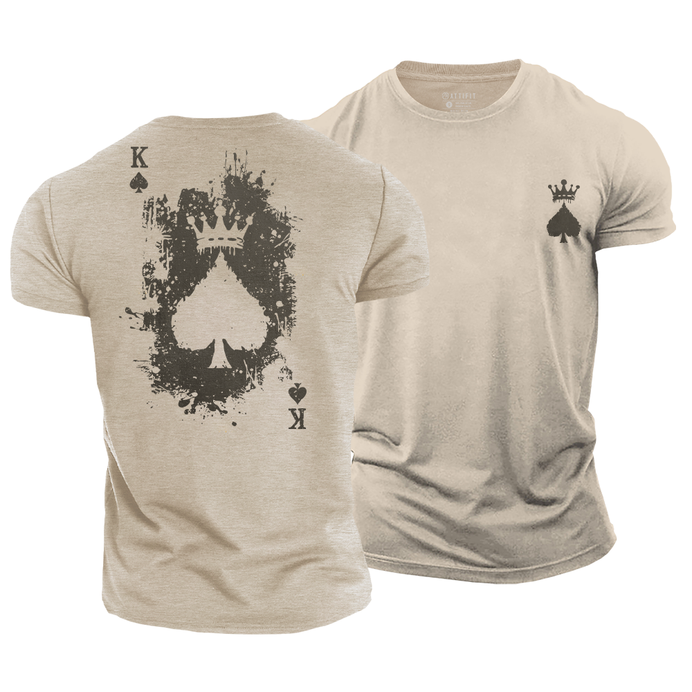 King of Spades Cotton T-Shirt