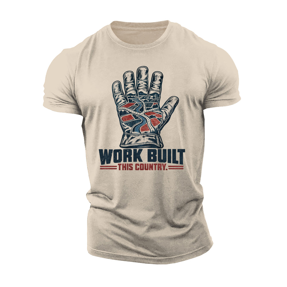 Built by Working Hands Cotton T-Shirt