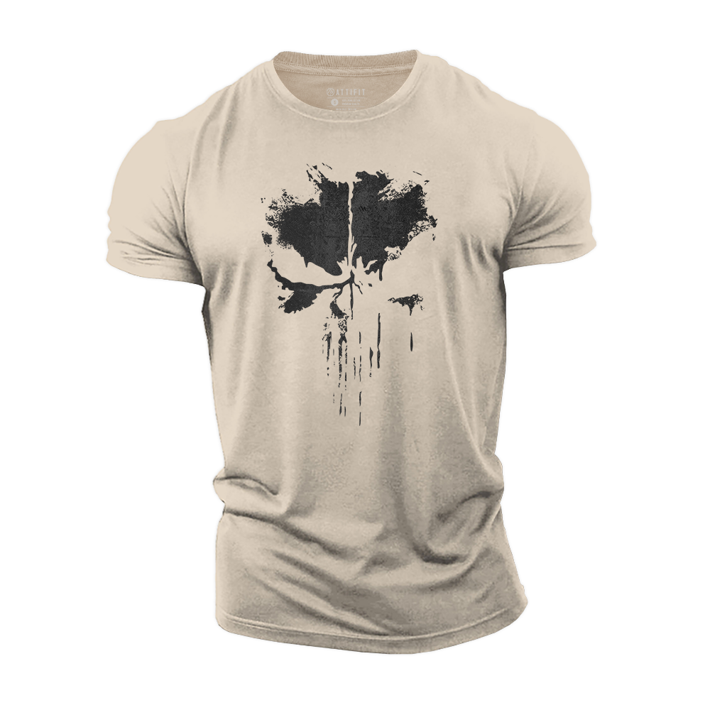 Iron Skull Cotton T-Shirt