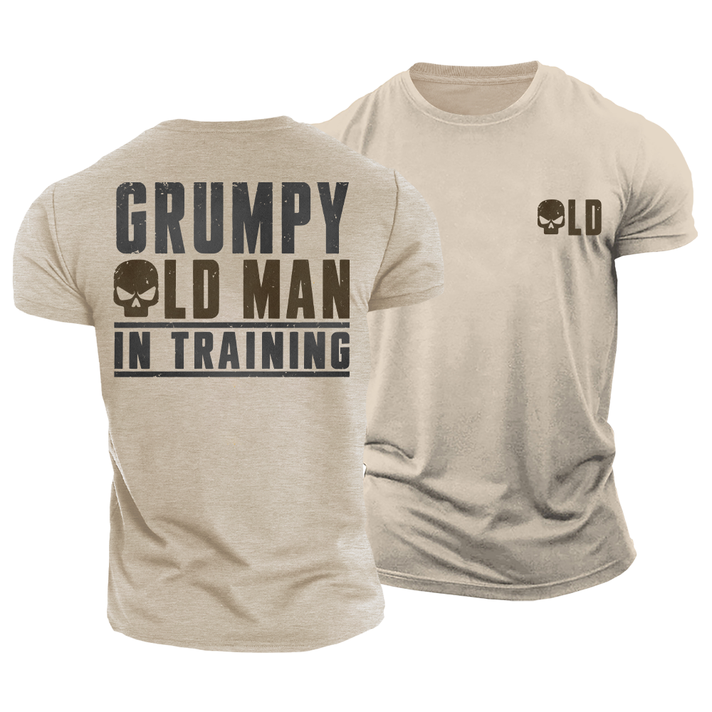 Grumpy Man in Training Cotton T-Shirt