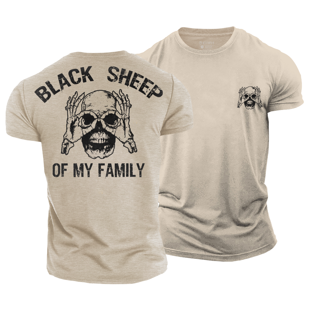 Black Sheep of My Family Cotton T-Shirt