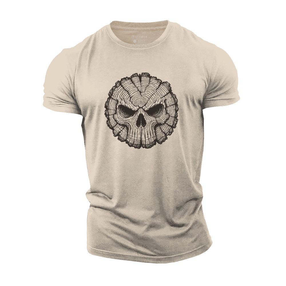 Legacy Tree Skull Cotton T-Shirt