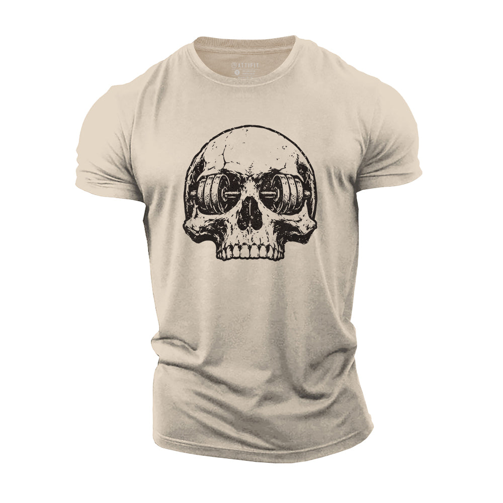 Iron Vision Skull Cotton T-Shirt