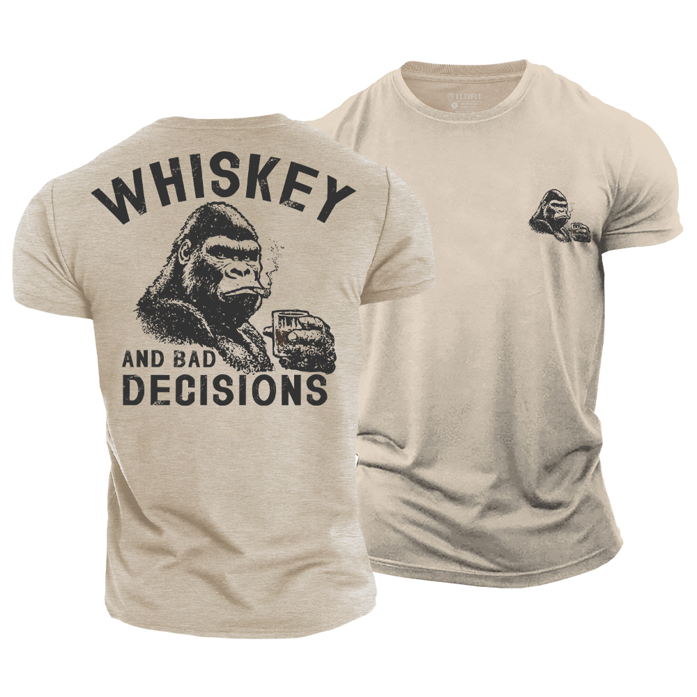 Beer and Dumb Ideas Cotton T-Shirt