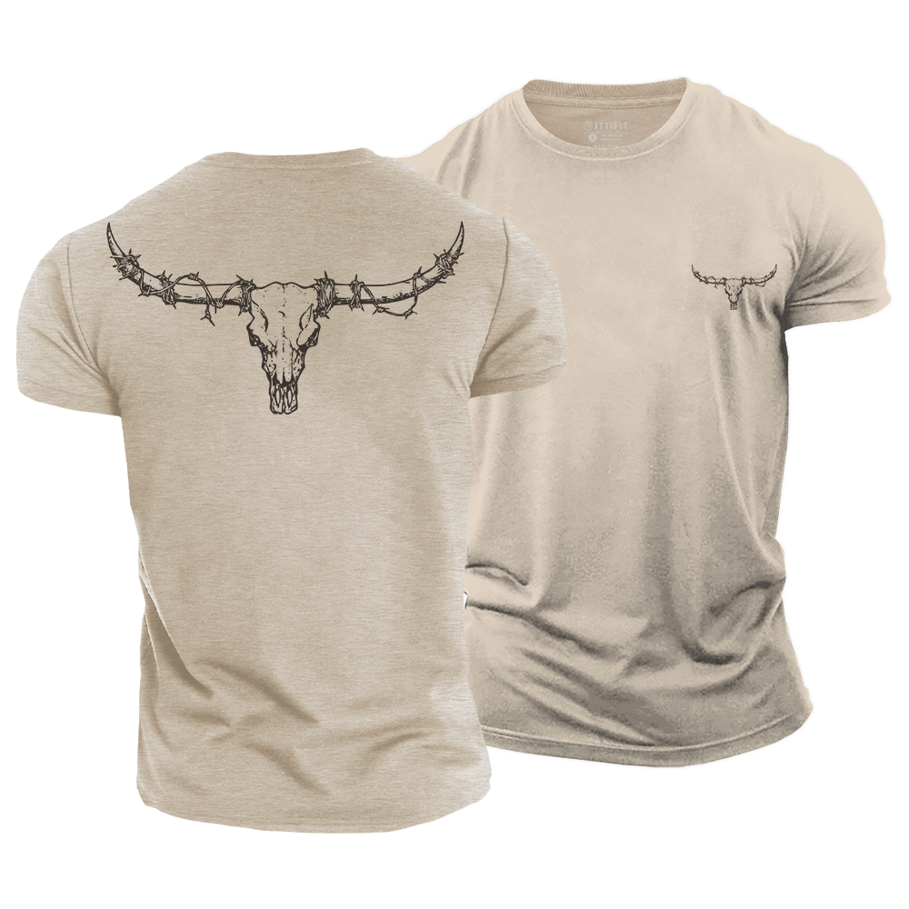 Barbed Outlaw Cotton T-Shirt