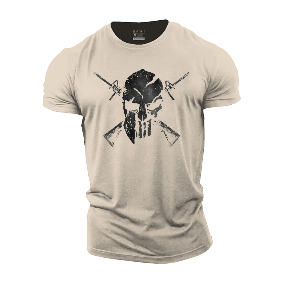 Spartan Warrior Cotton T-Shirt