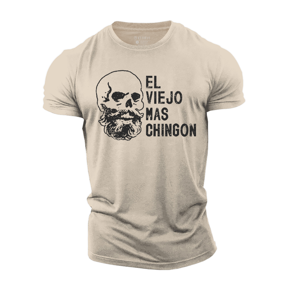 El Viejo Mas Chingon Cotton T-Shirt