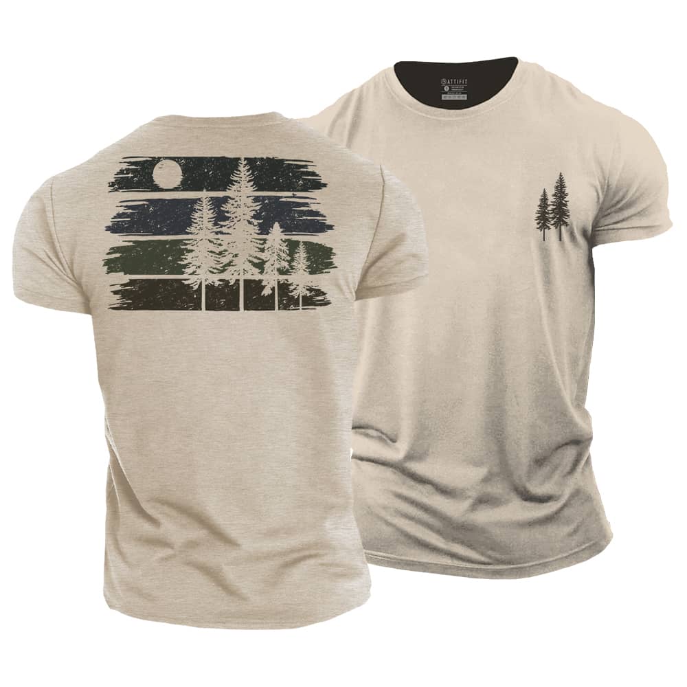 Colorful Forest Cotton T-Shirt