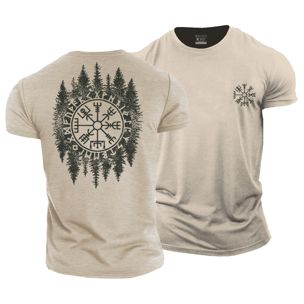 Viking Forest Cotton T-Shirt