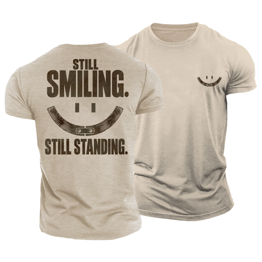Still Standing Strong Cotton T-Shirt