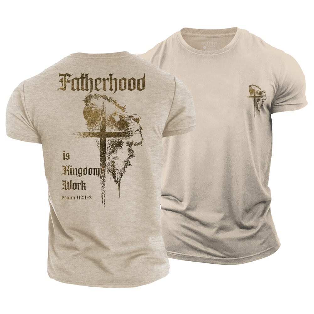 Fatherhood Cotton T-Shirt