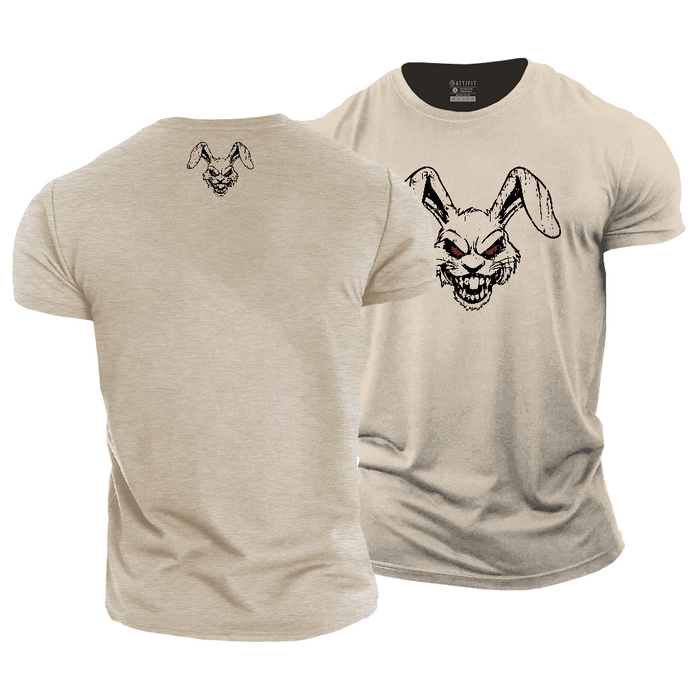 Fierce Rabbit Cotton T-Shirt