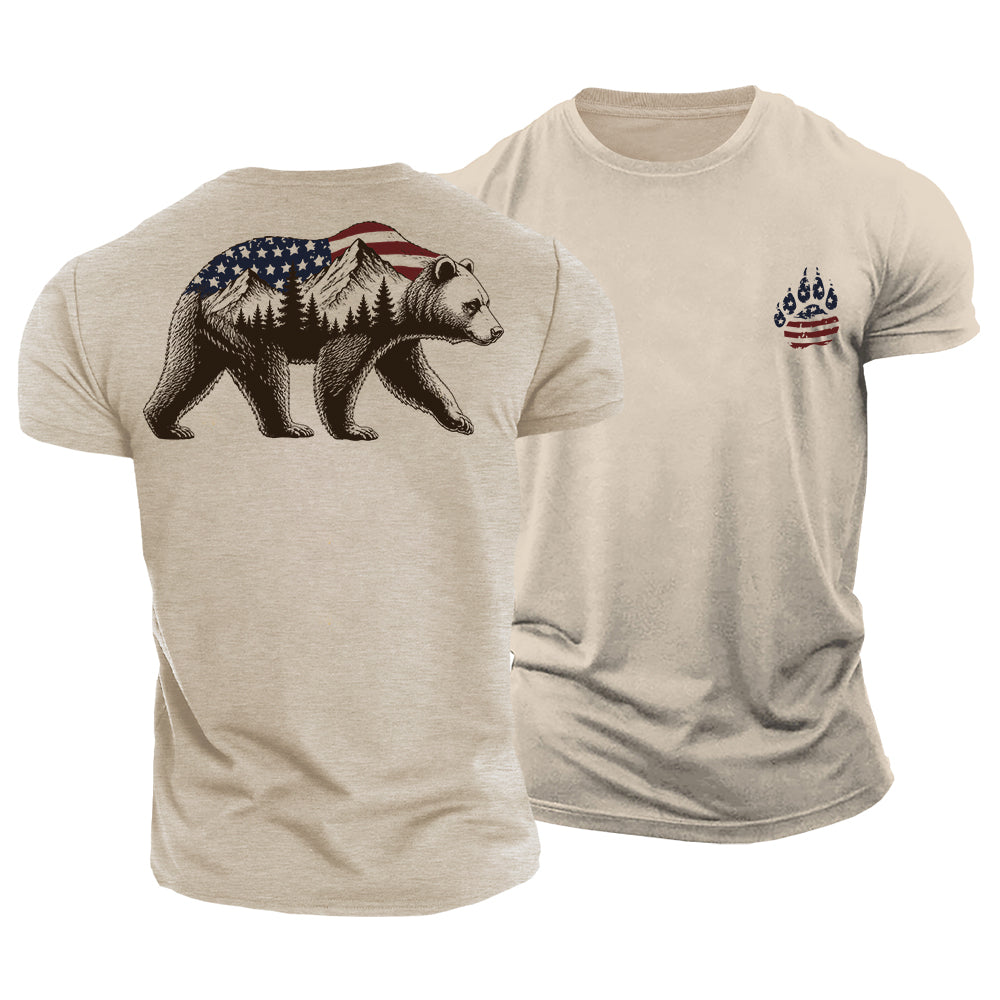 Wild Bear Cotton T-Shirt