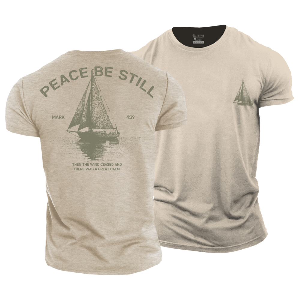 Peace Be Still Cotton T-Shirt