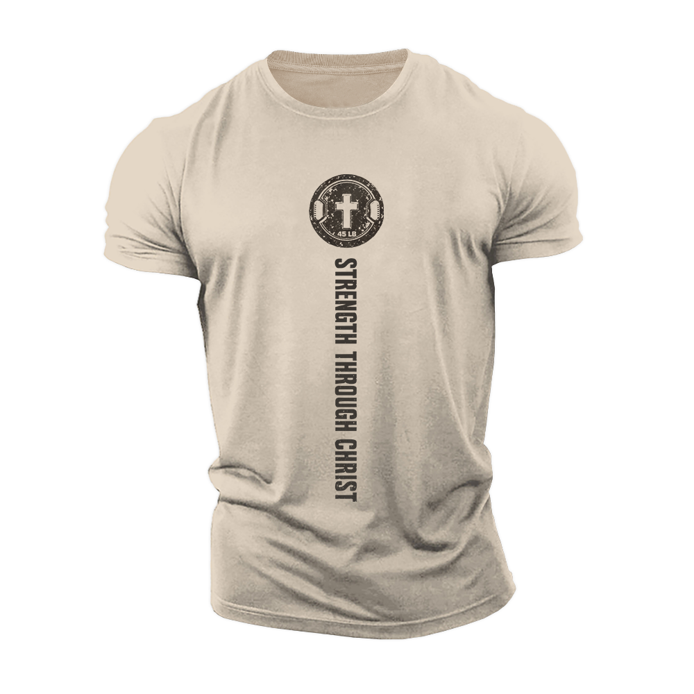 Cross of Strength Cotton T-Shirt