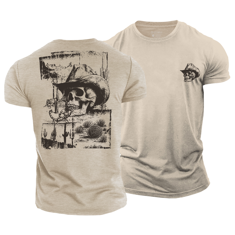 Skull of the West Cotton T-Shirt