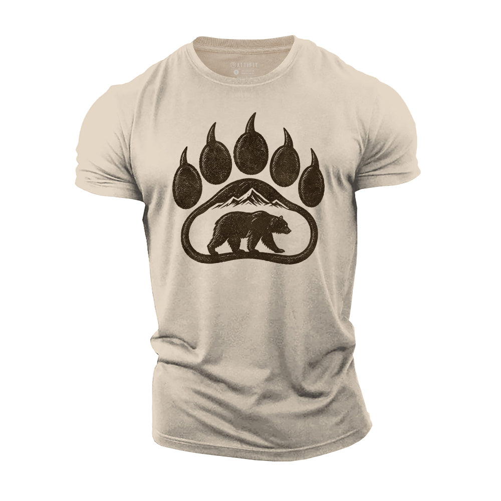 Mountain Bear Spirit Cotton T-Shirt