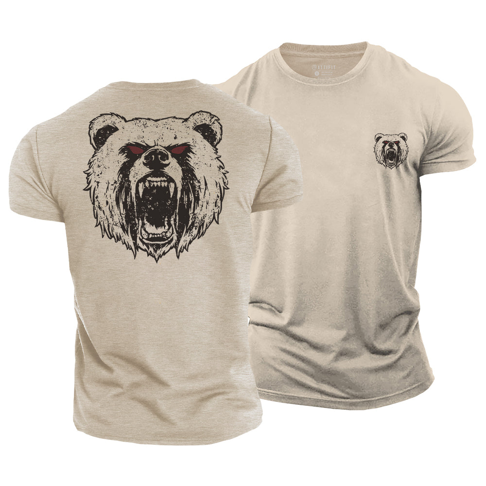 Rage of the Bear Cotton T-Shirt