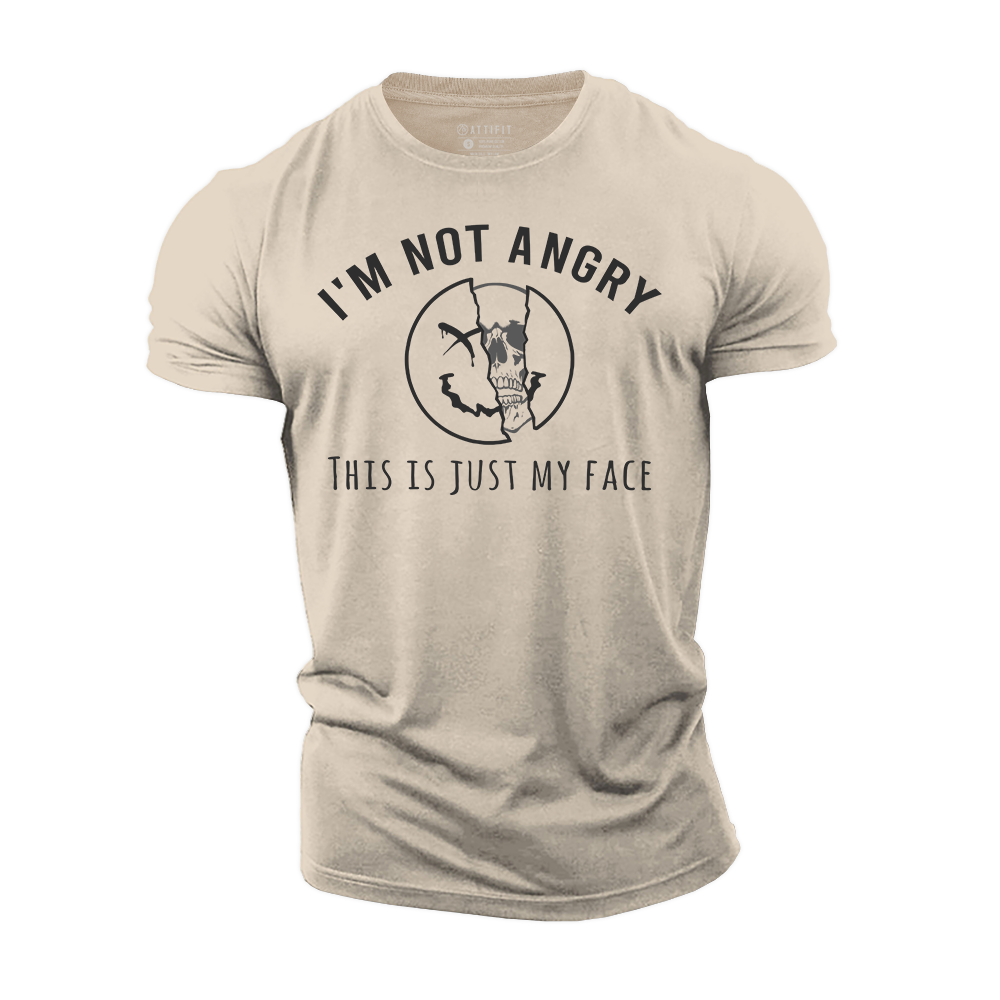 Just My Face Tee Cotton T-Shirt