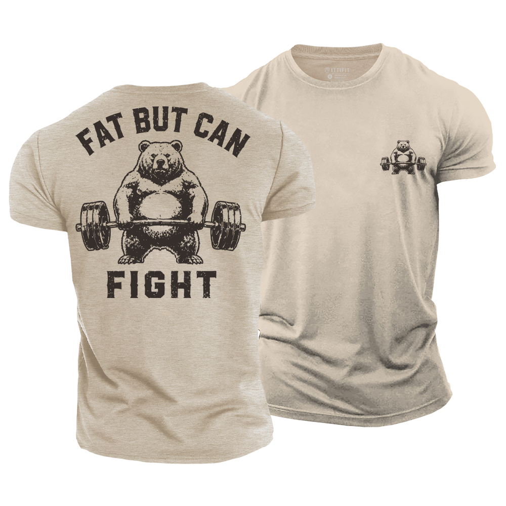Bear Strength Training Cotton T-Shirt