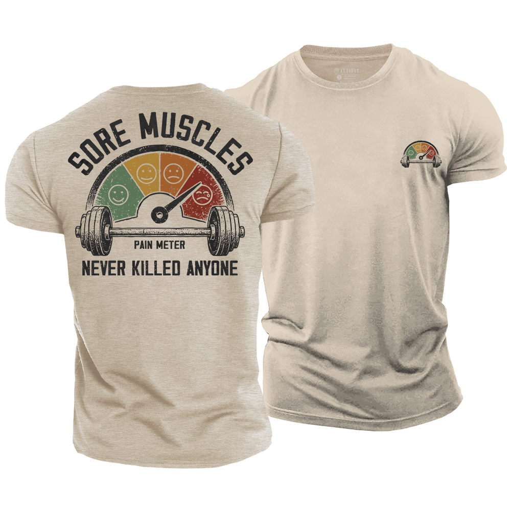 Pain Meter Training Cotton T-Shirt