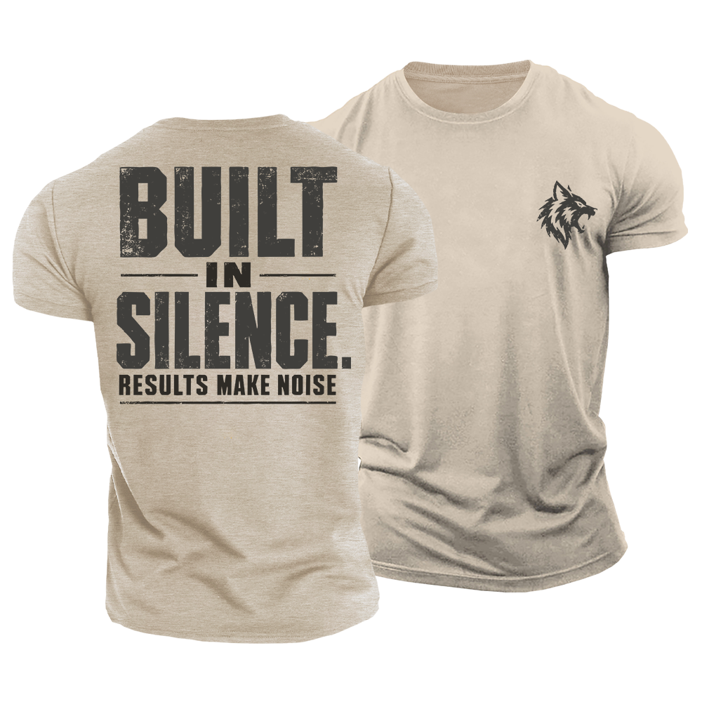 Built in Silence Cotton T-Shirt