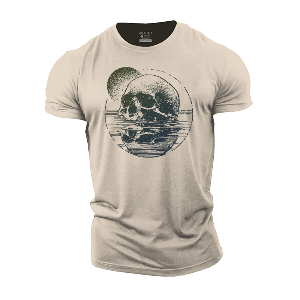 Twilight Skullscape Cotton T-Shirt