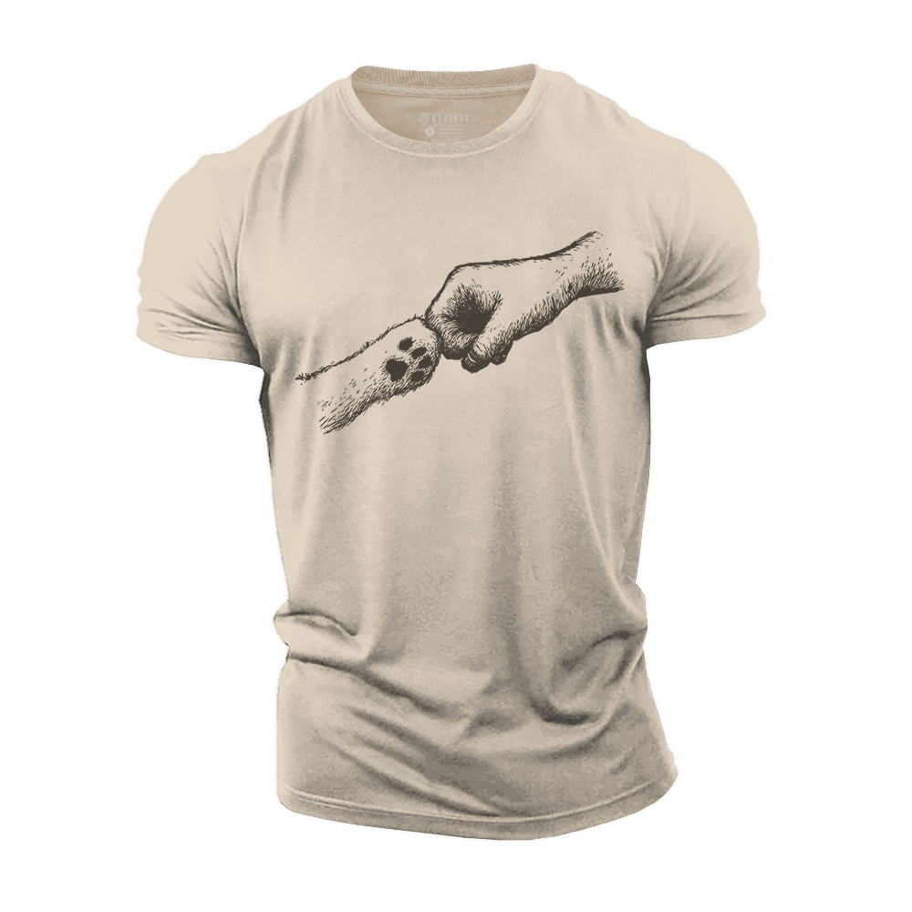 Paws of Loyalty Cotton T-Shirt