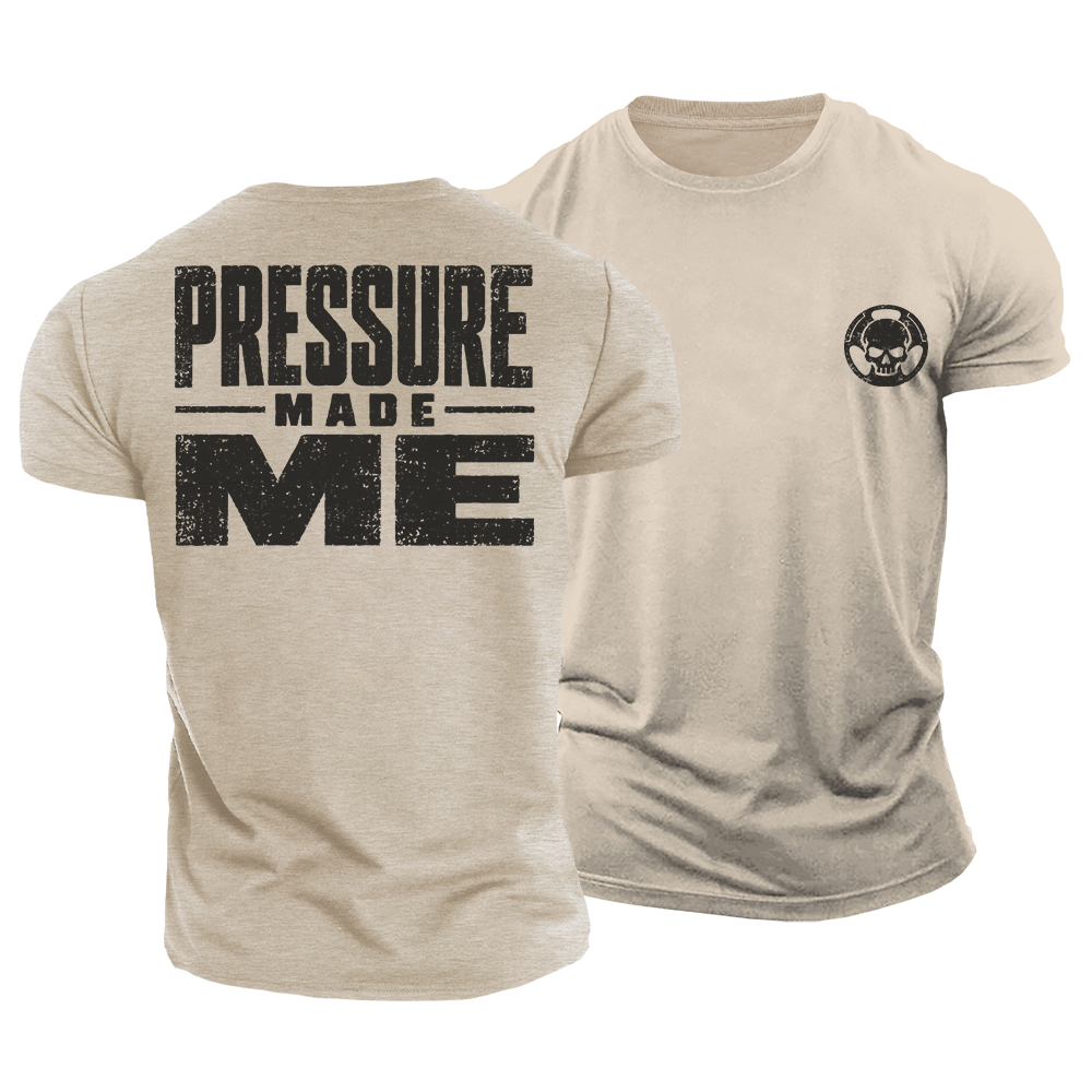 Pressure Made Me Cotton T-Shirt