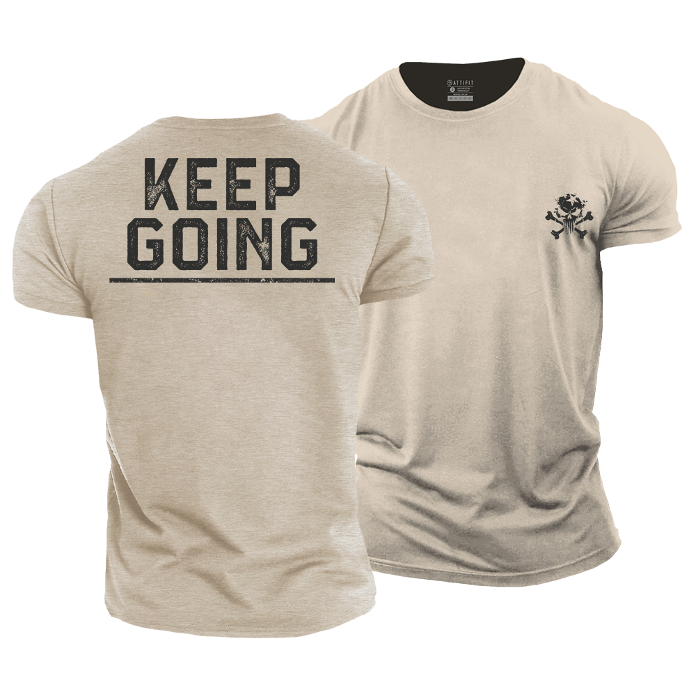 Keep Going Cotton T-Shirt