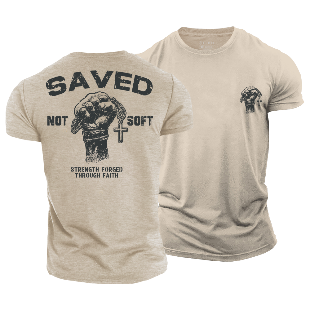 Saved Not Soft Cotton T-Shirt