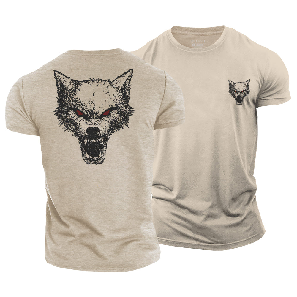 Predator Spirit - Wolf Cotton T-Shirt