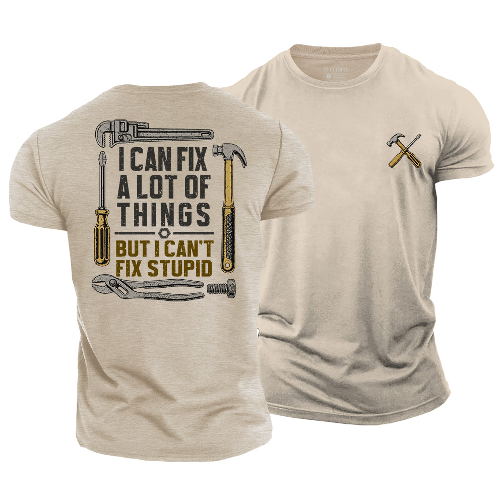 Built to Fix Things Cotton T-Shirt