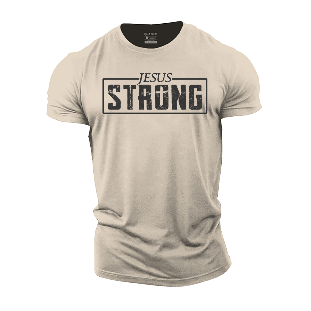 Jesus Strong Cotton T-Shirt