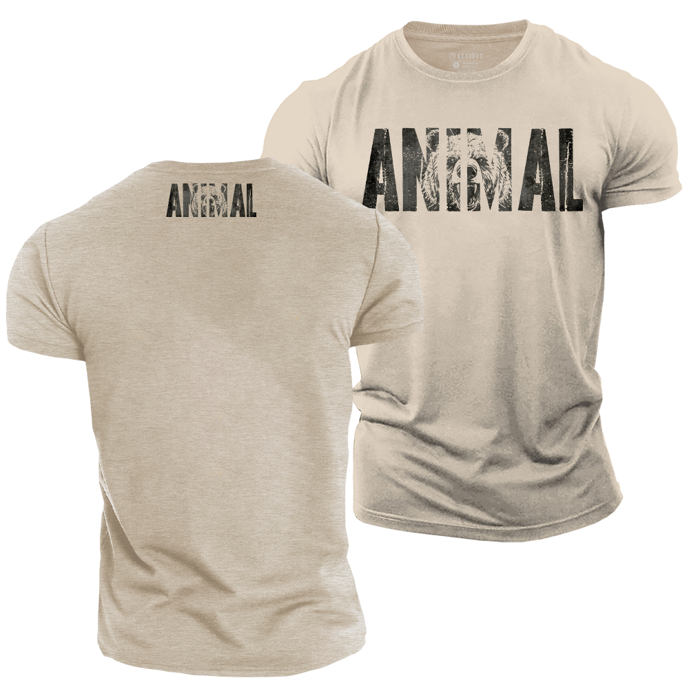 Born Animal Cotton T-Shirt