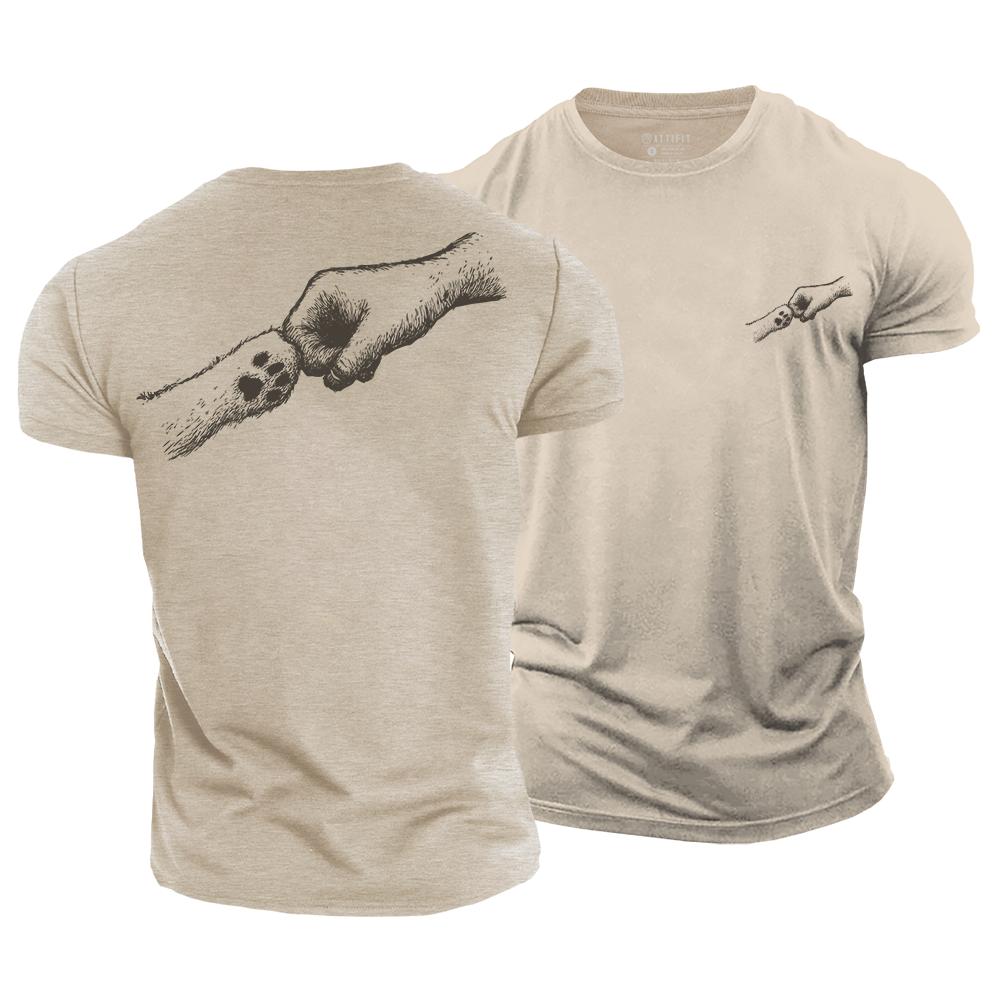 Paws of Loyalty Cotton T-Shirt