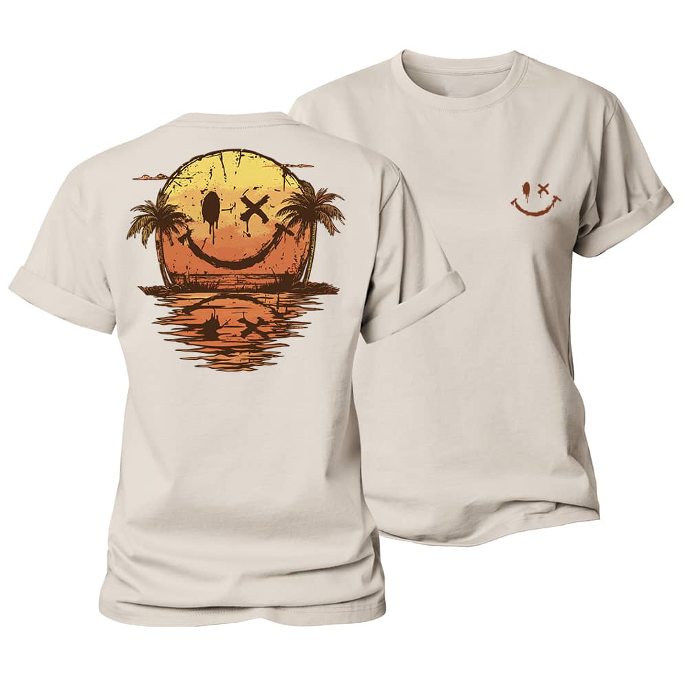 Smiley Sea Women's Cotton T-Shirt