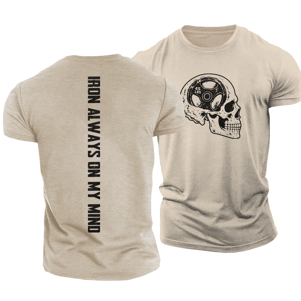Iron on My Mind Cotton T-Shirt