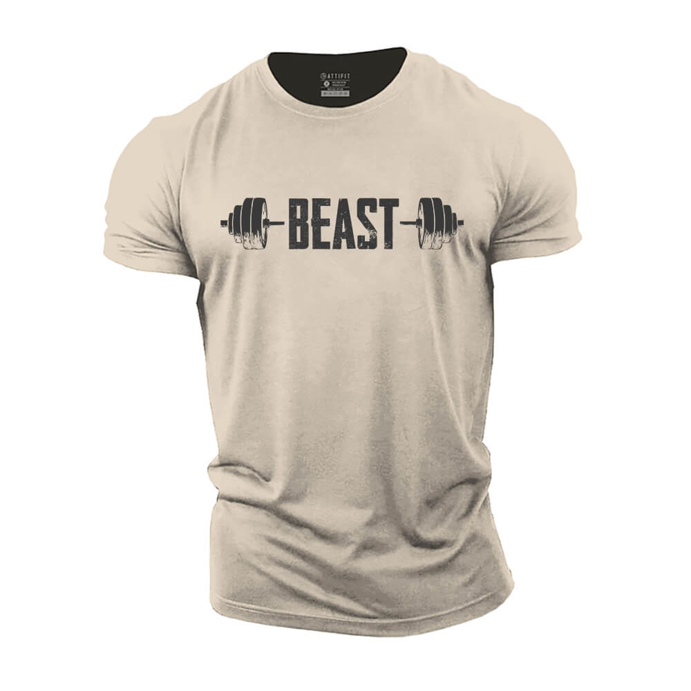 Gym Beast Cotton T-Shirt