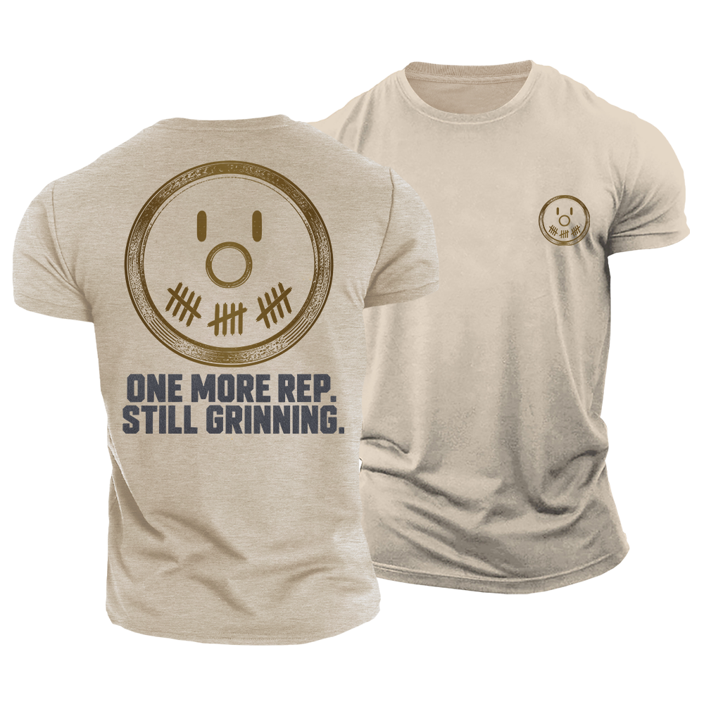 One More Rep Cotton T-Shirt